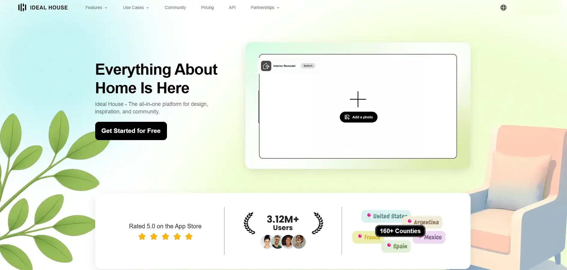 Ideal House Homepage