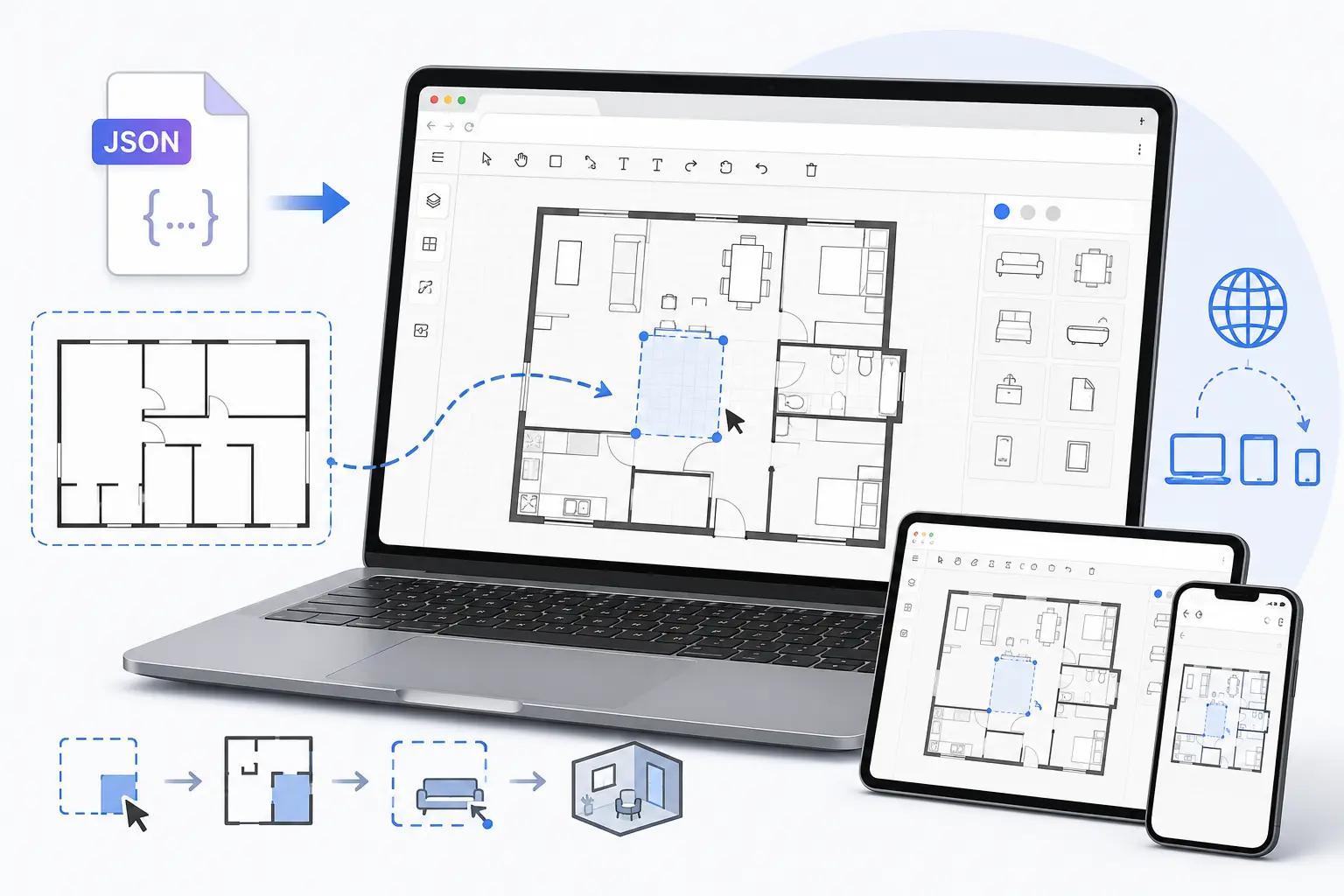 Edit Existing Floor Plans Online
