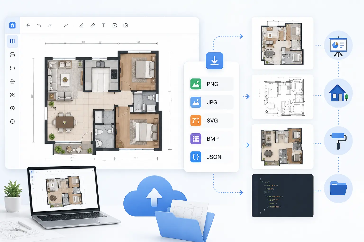 Flexible Export for Sharing & Reuse