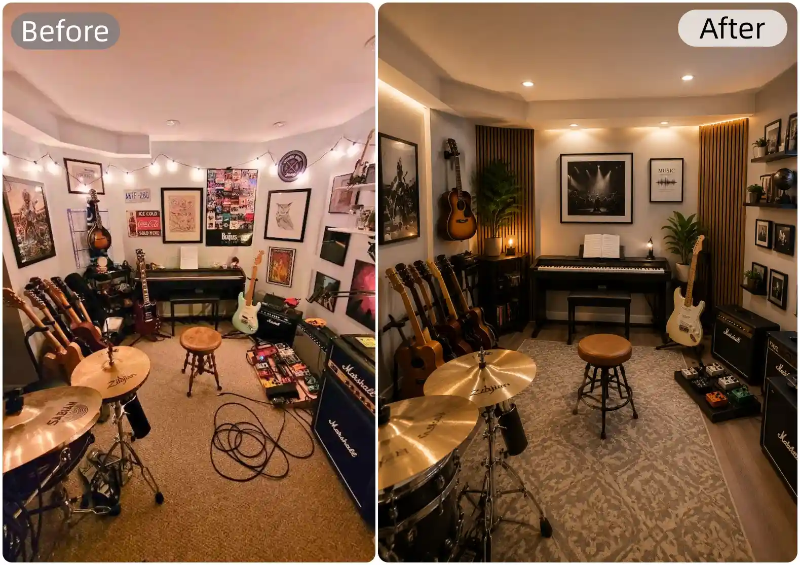 redesign music room
