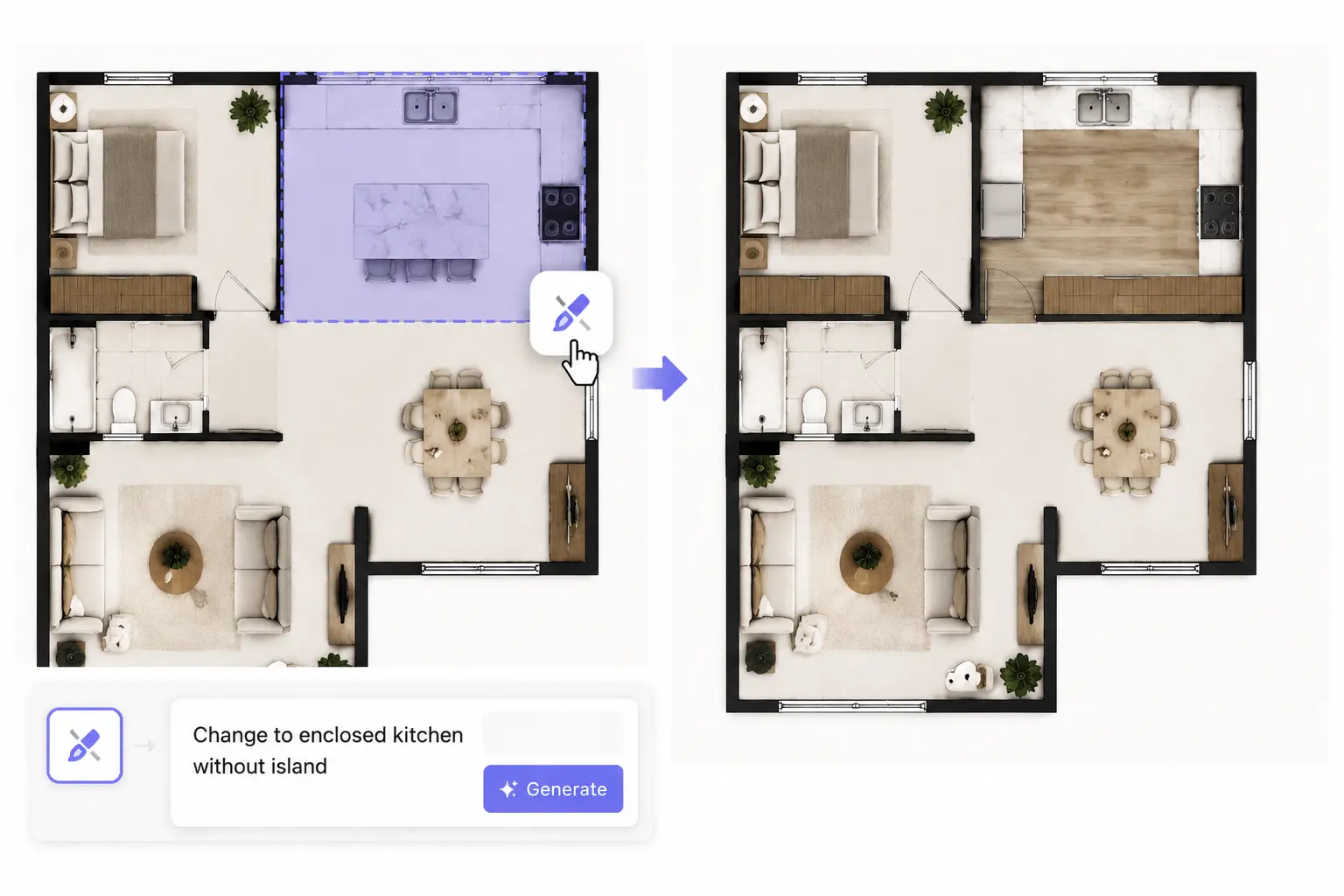 Make Targeted Changes Without Redrawing Everything
