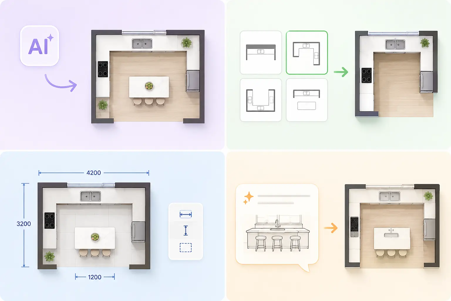 A Simpler Way to Create Your Kitchen Floor Plan