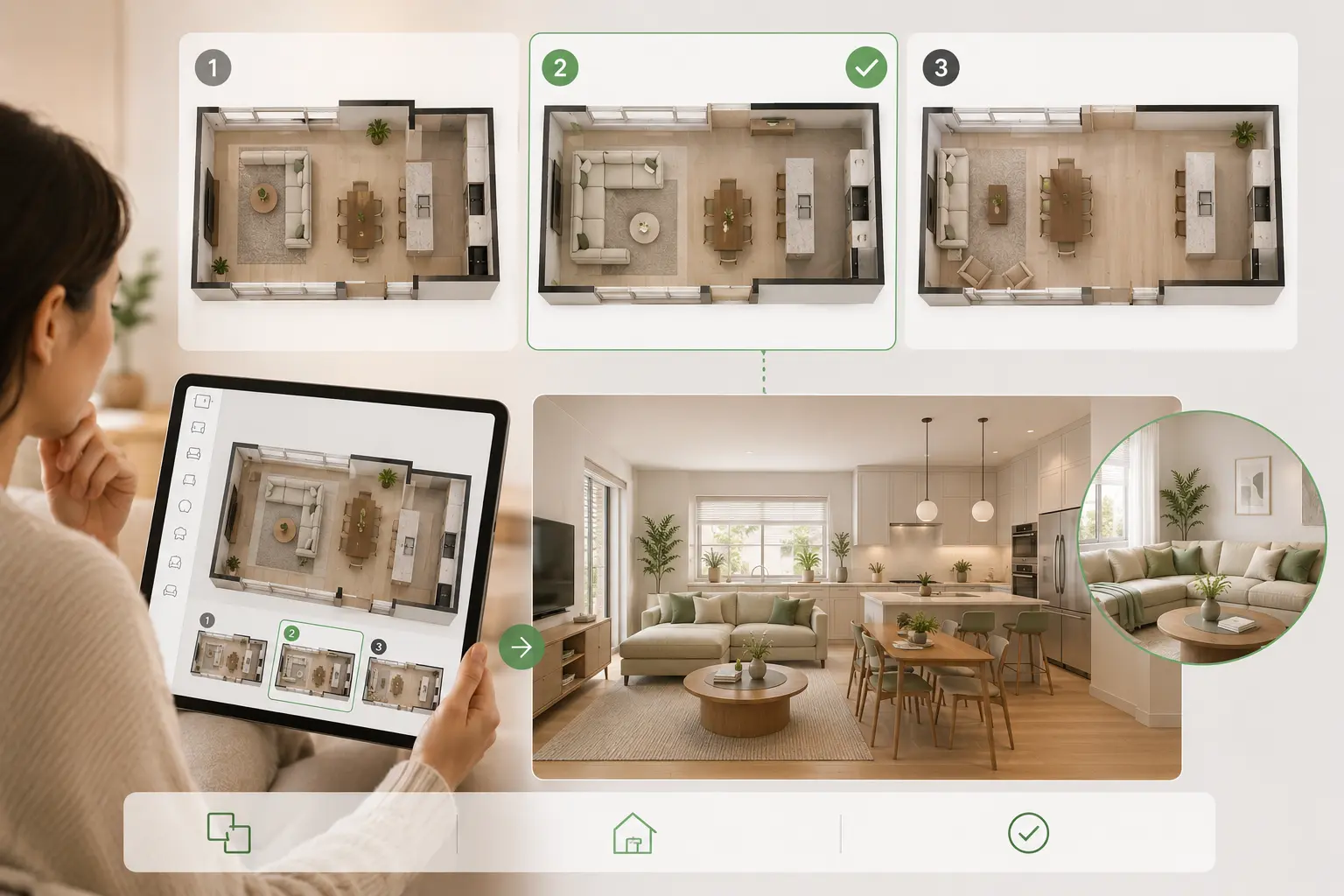 See Design Ideas Before Making Real Changes