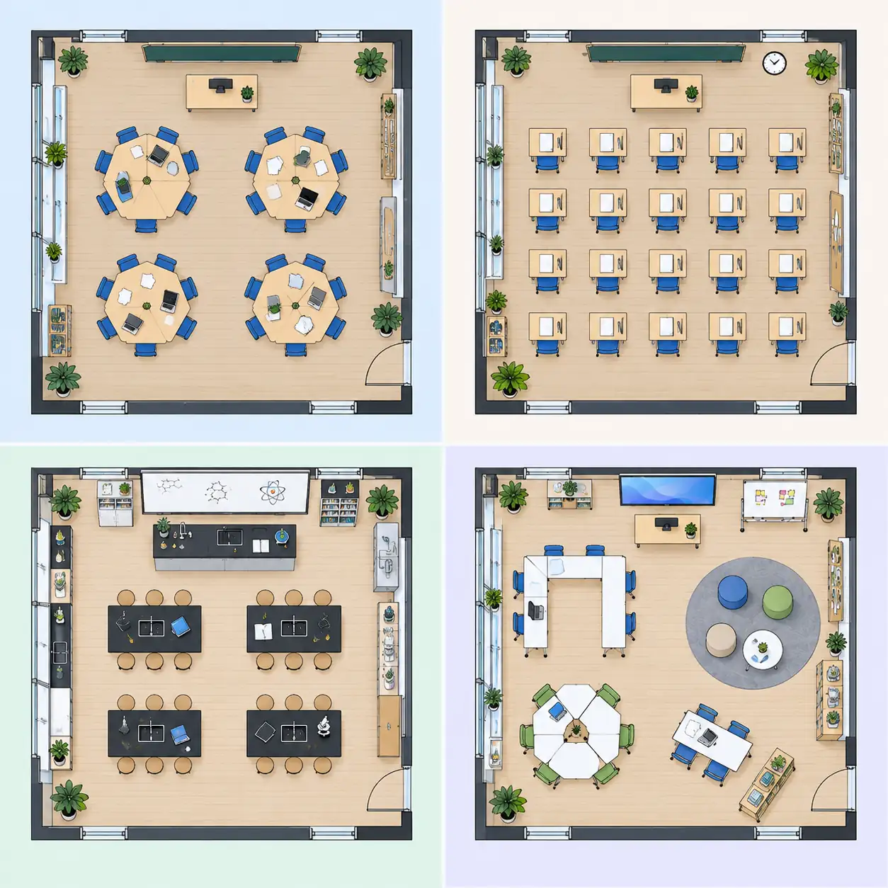 classroom-layouts