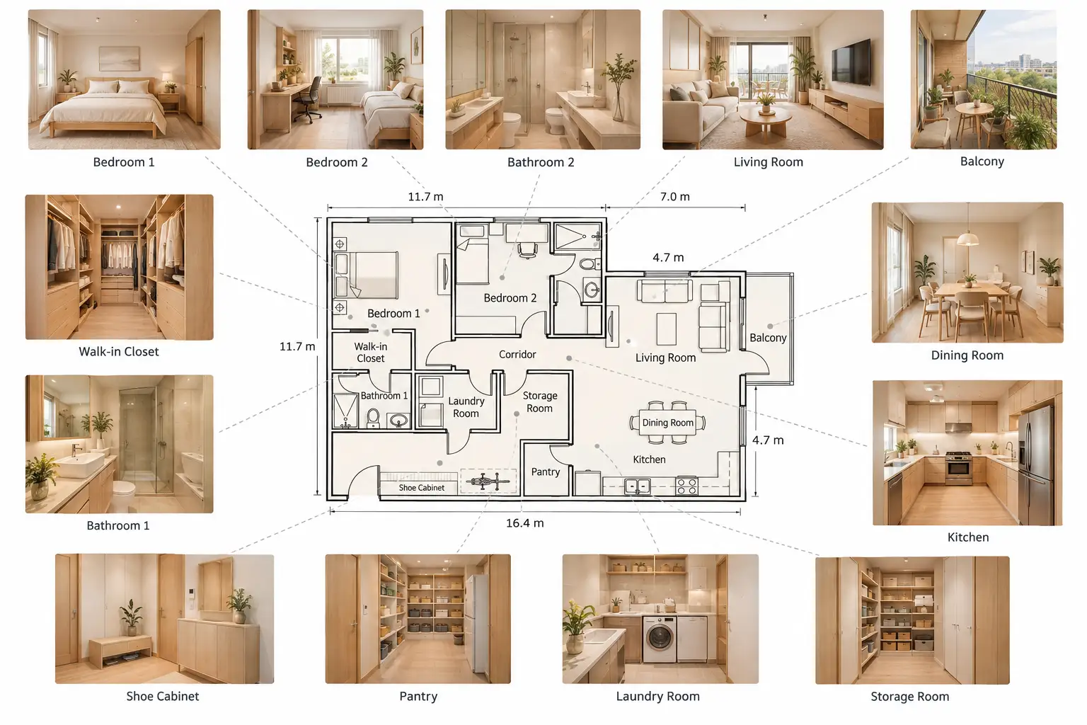 floor plan presentation view