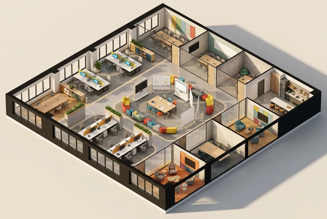 Collaborative Office Layout