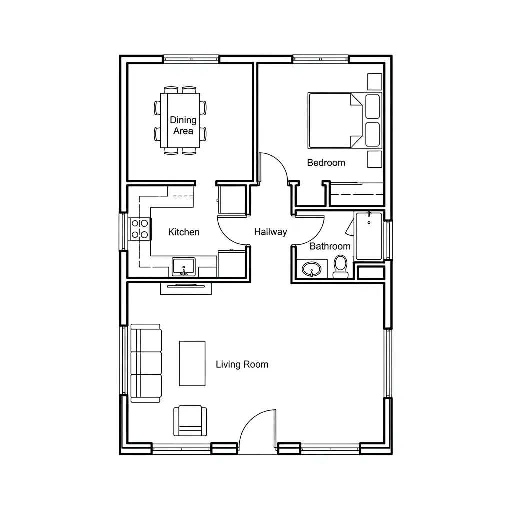 floor plan maker 2d result