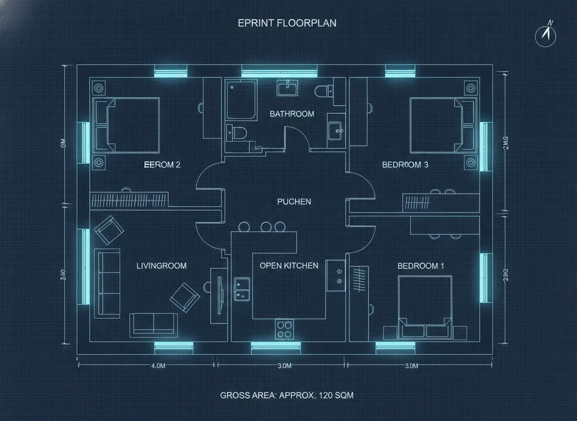 Floor Plan AI floor plan example