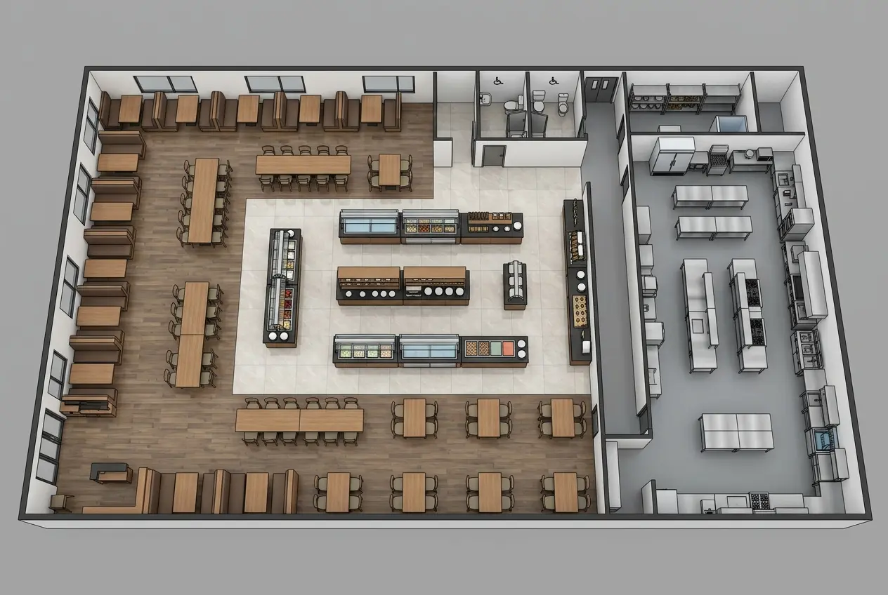 Buffet Layout