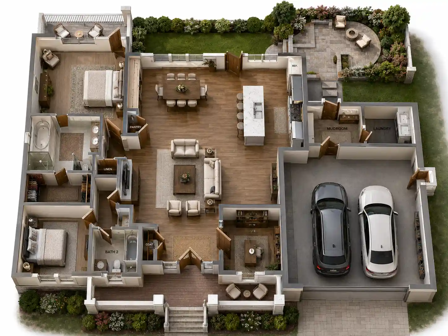 Floor Plan Rendering After