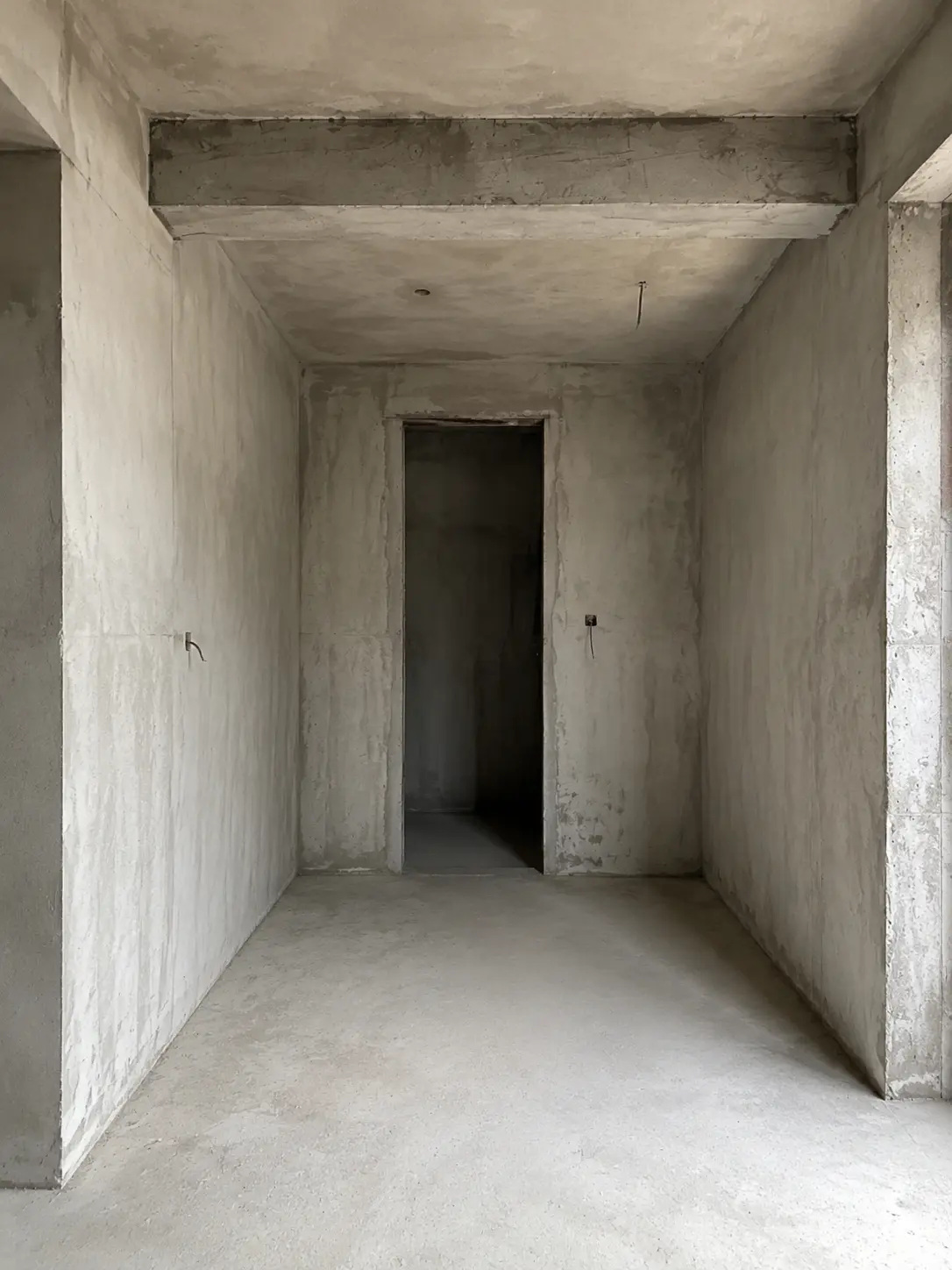 Wabi-sabi style entrance hall_before