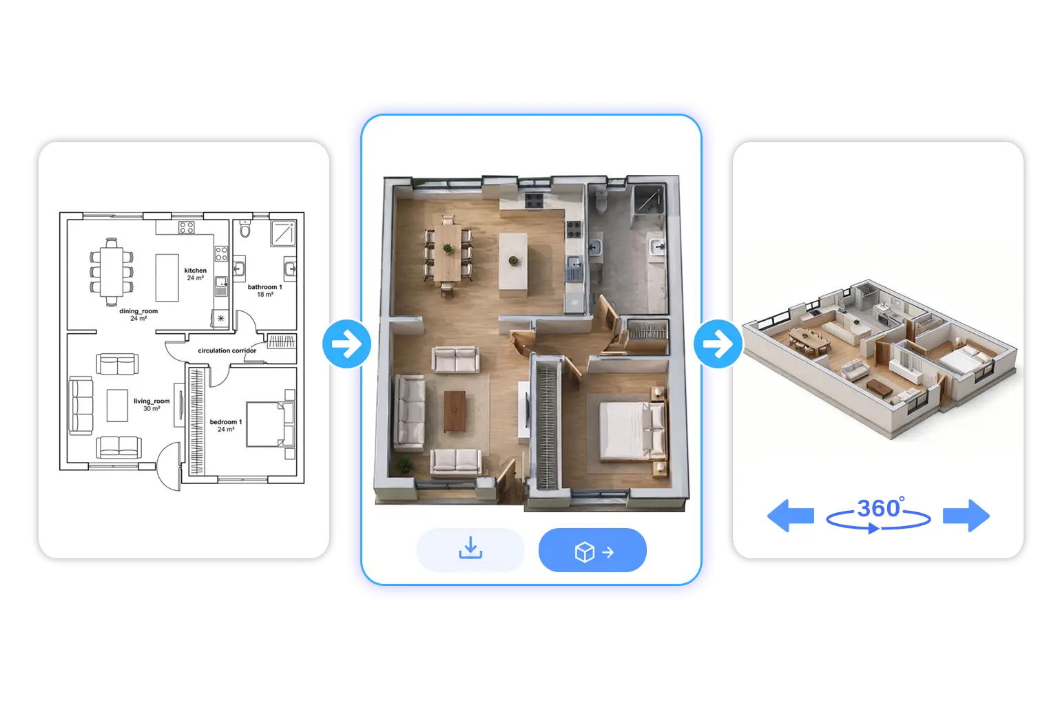 See Your Floor Plan in 3D Before Creating the Model