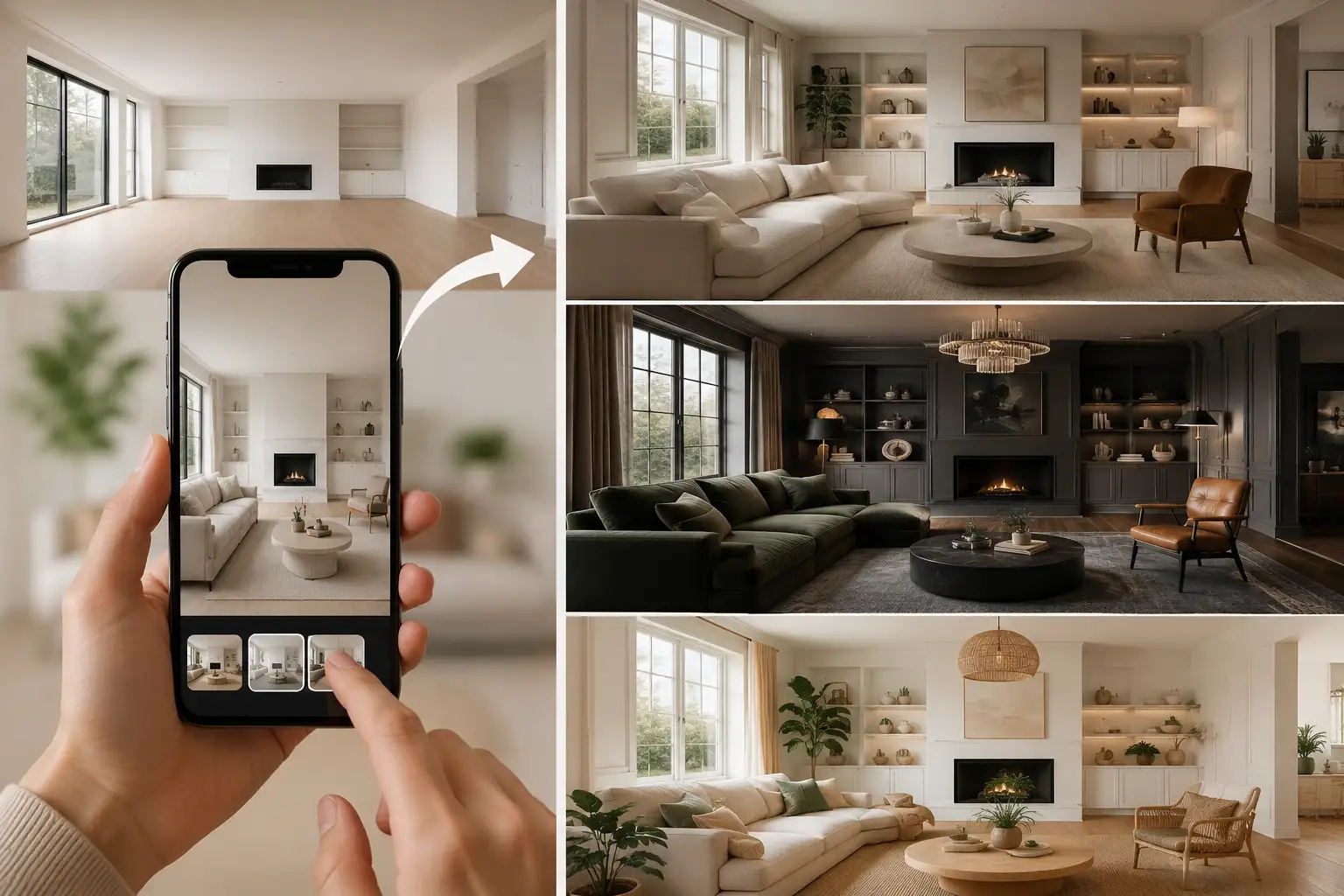 Reimagine Any Space with AI Styling