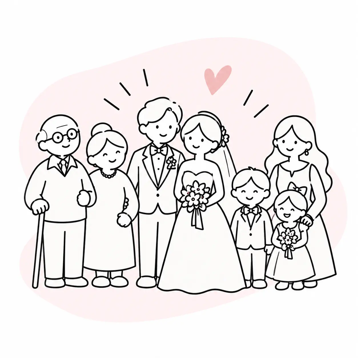 Arrange Wedding Guests by relationship