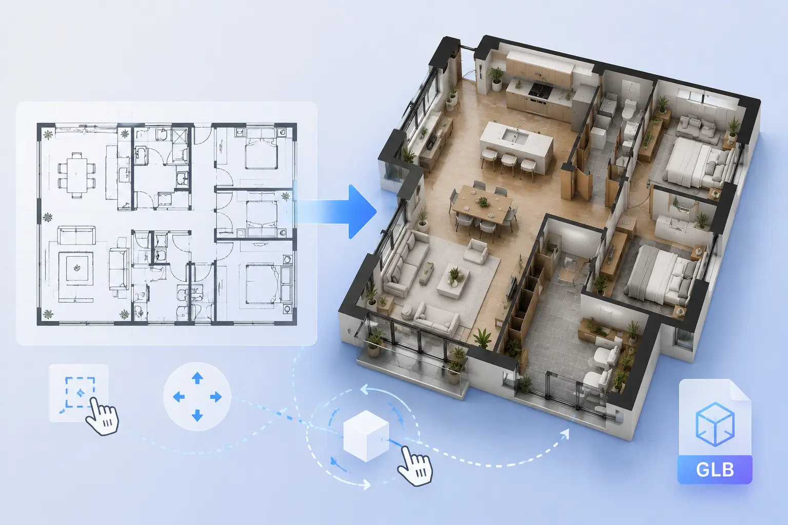 Floor Plan to 3D Model