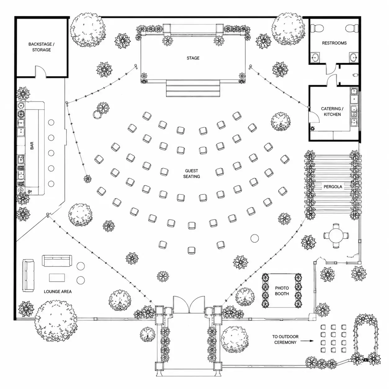 Event Floor Plans for Any Occasion