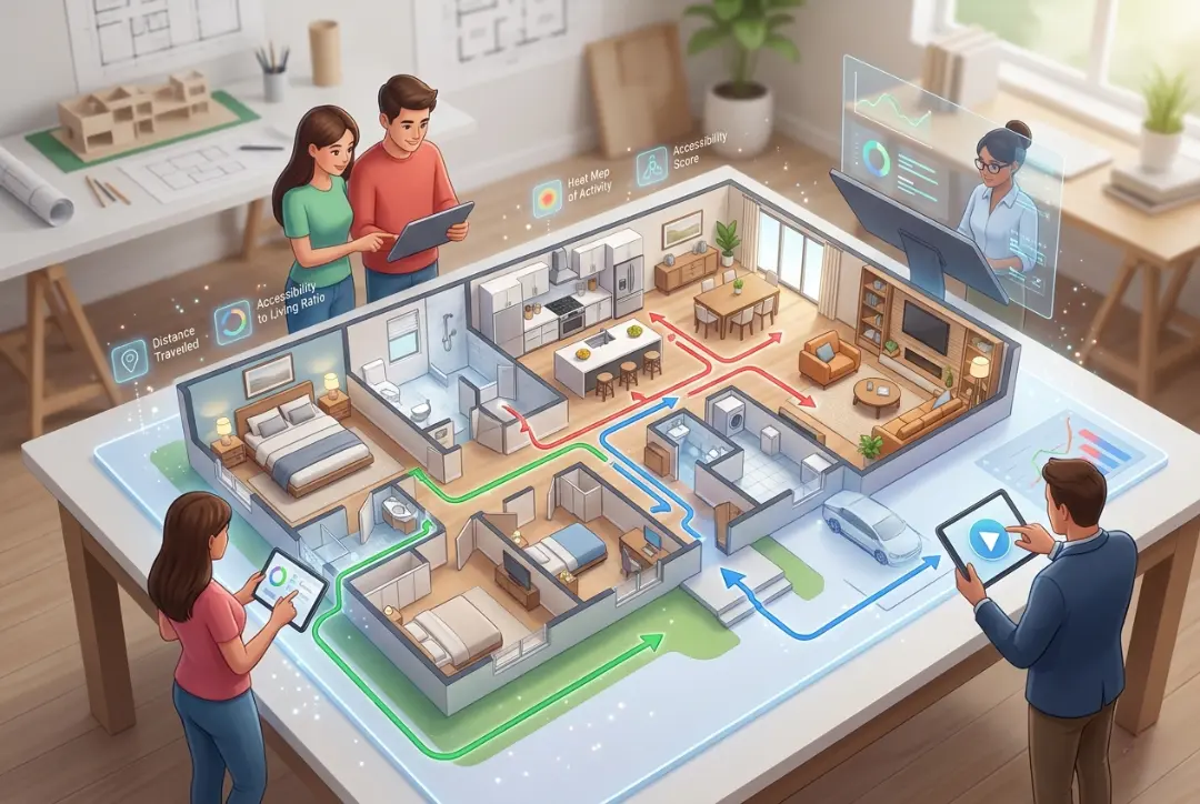 See How Rooms Work Together Before Building