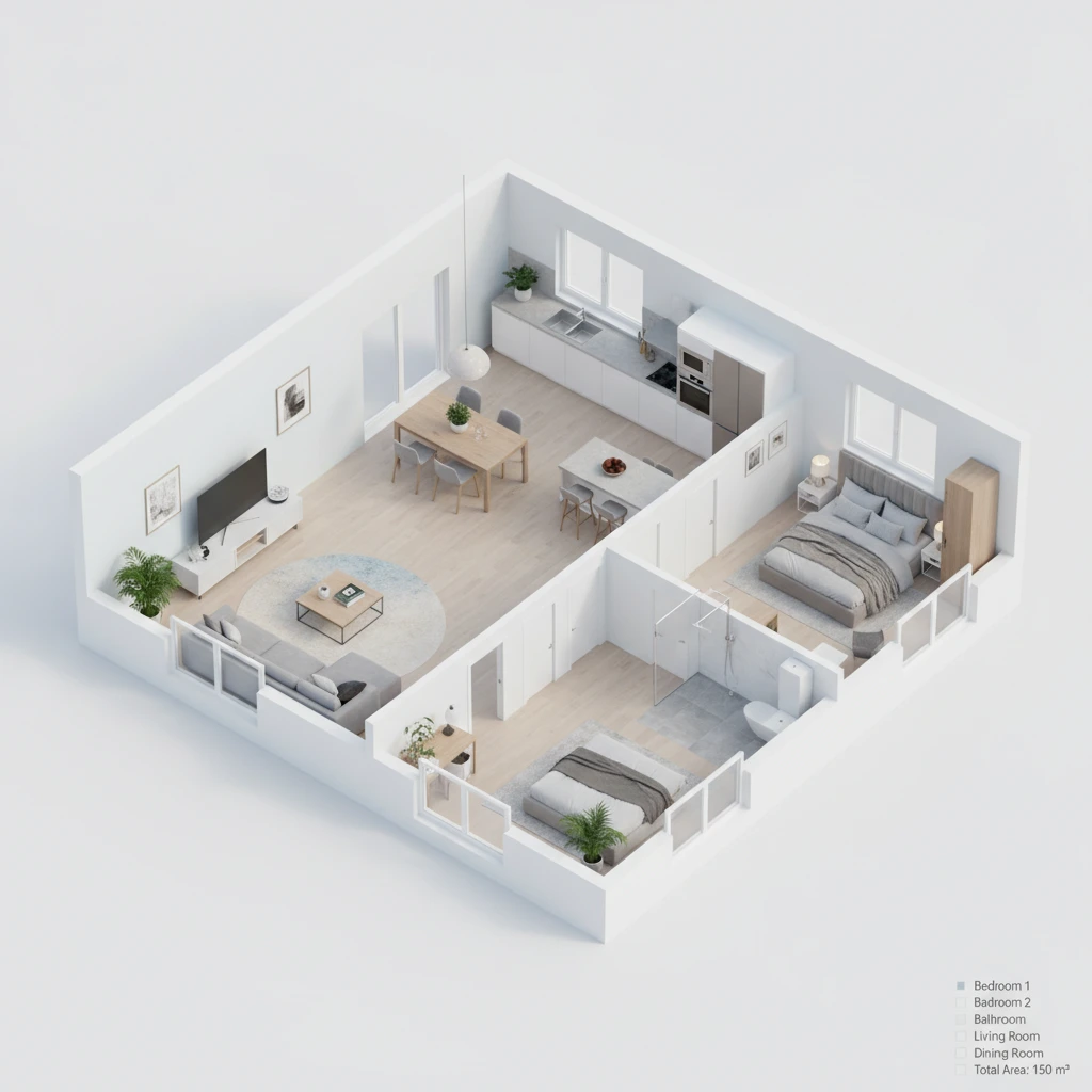 House Design AI 3D result