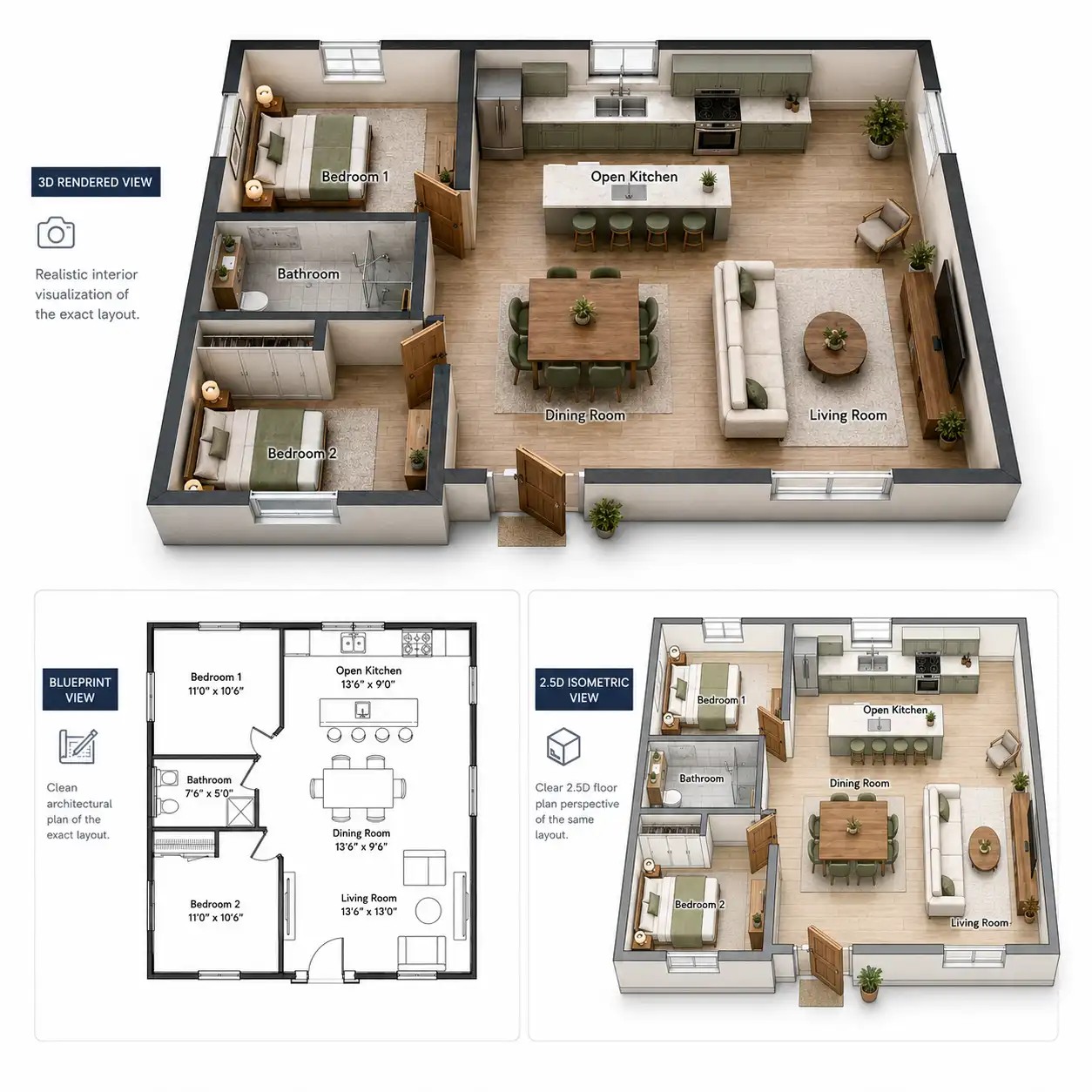 Floor Plan Maker Generated Results