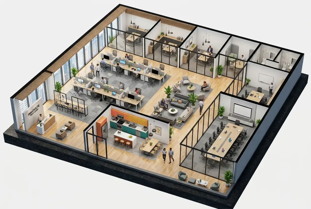 10x10 Office Layout