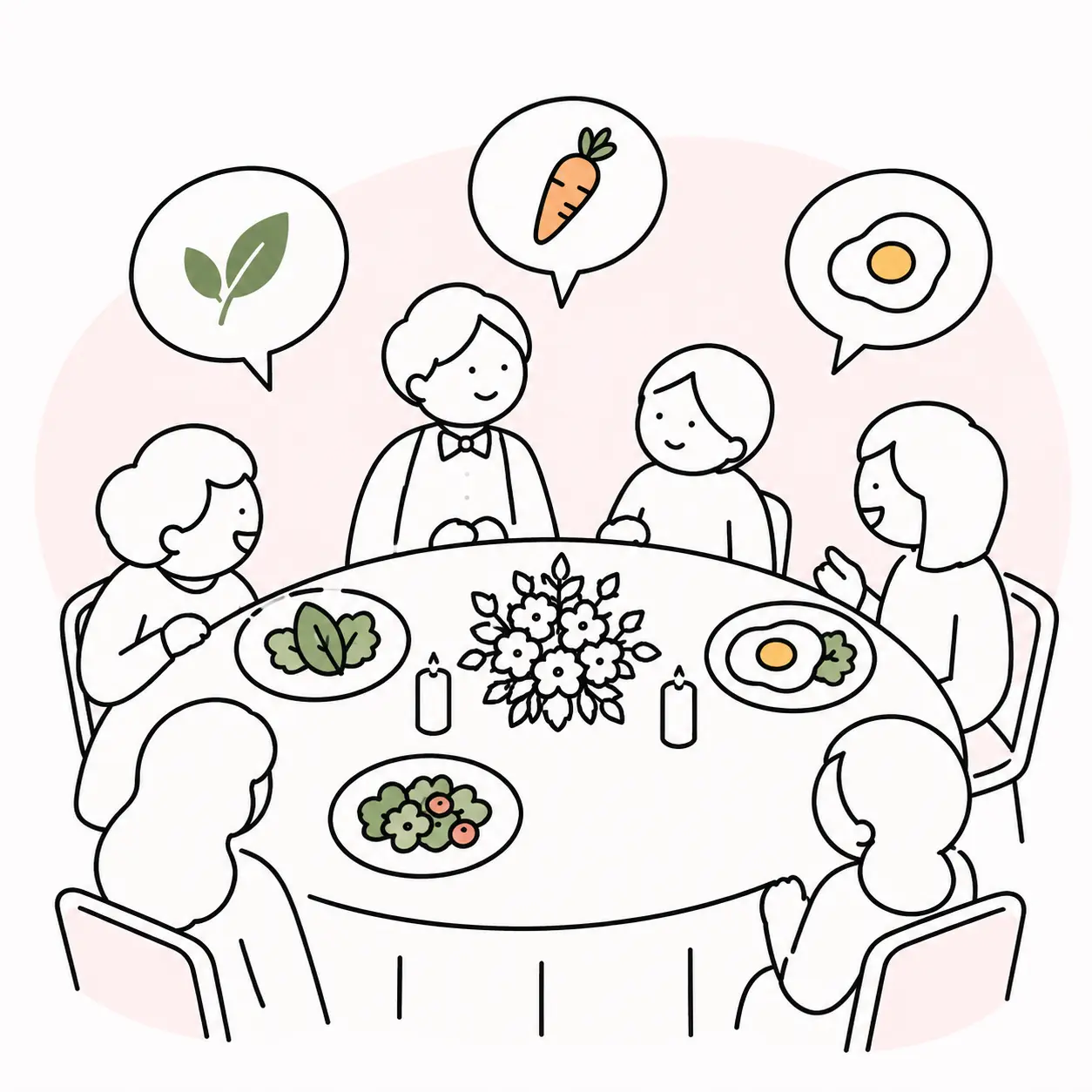 Arrange Wedding Guests by dietary needs