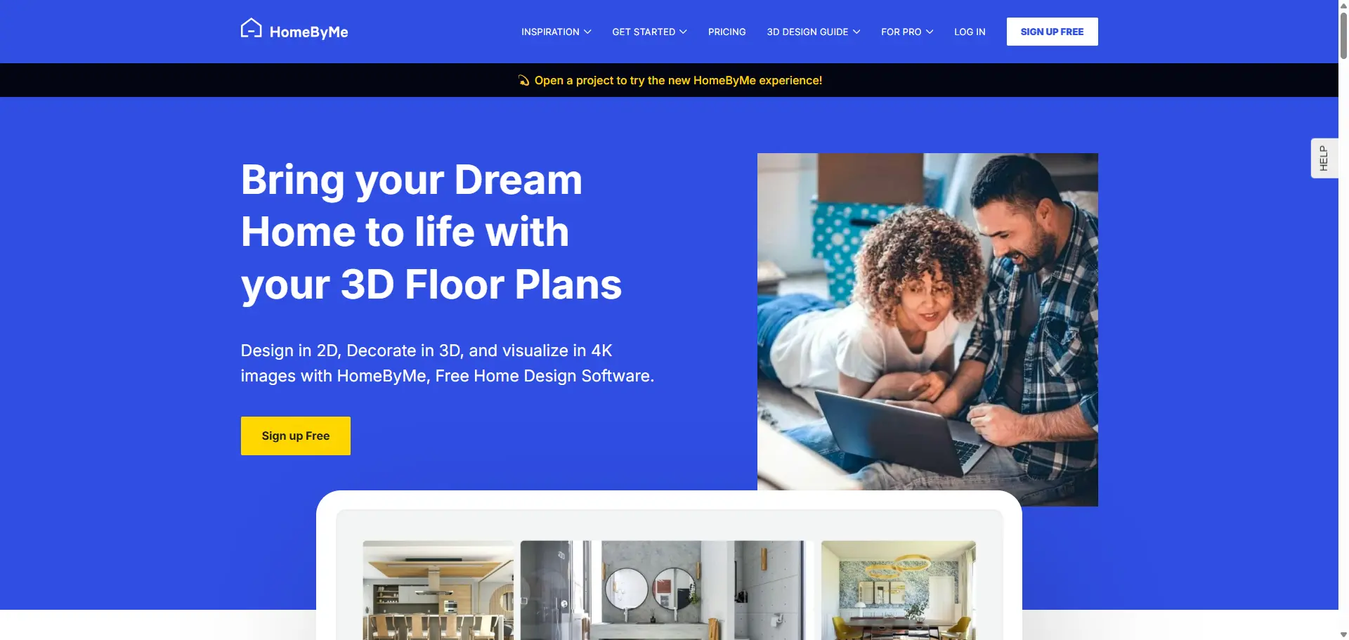 homebyme homepage