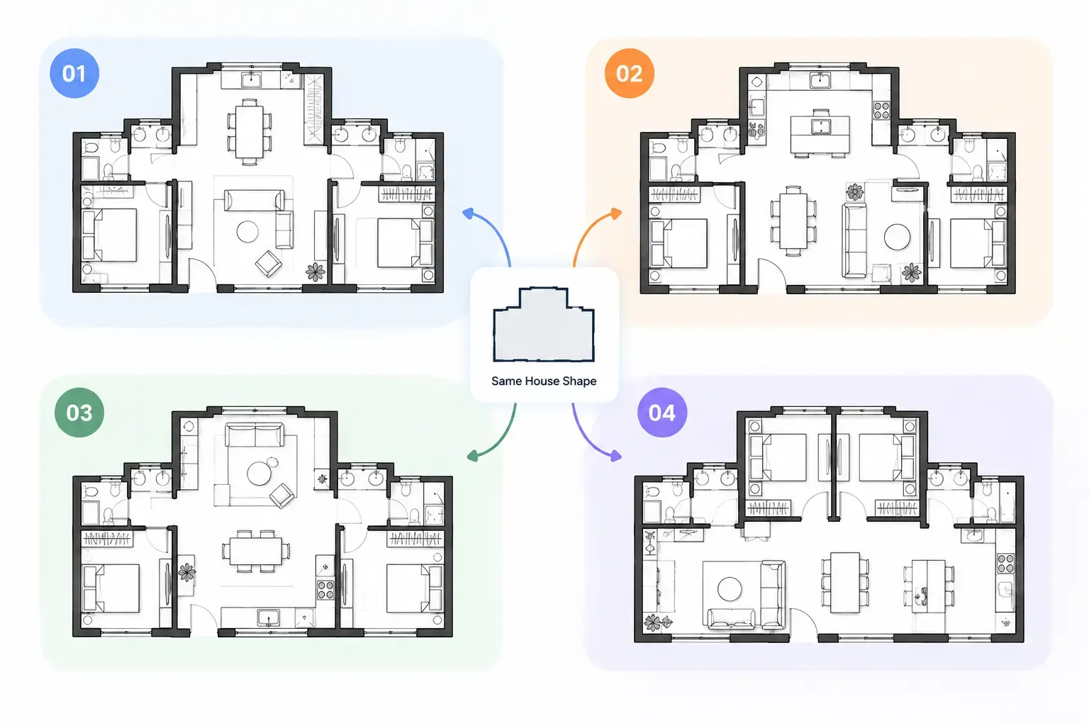 Explore Different Layouts Before You Decide