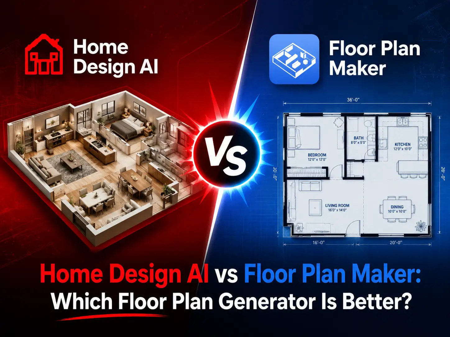 Home Design AI vs Floor Plan Maker: Master Your Floor Plan