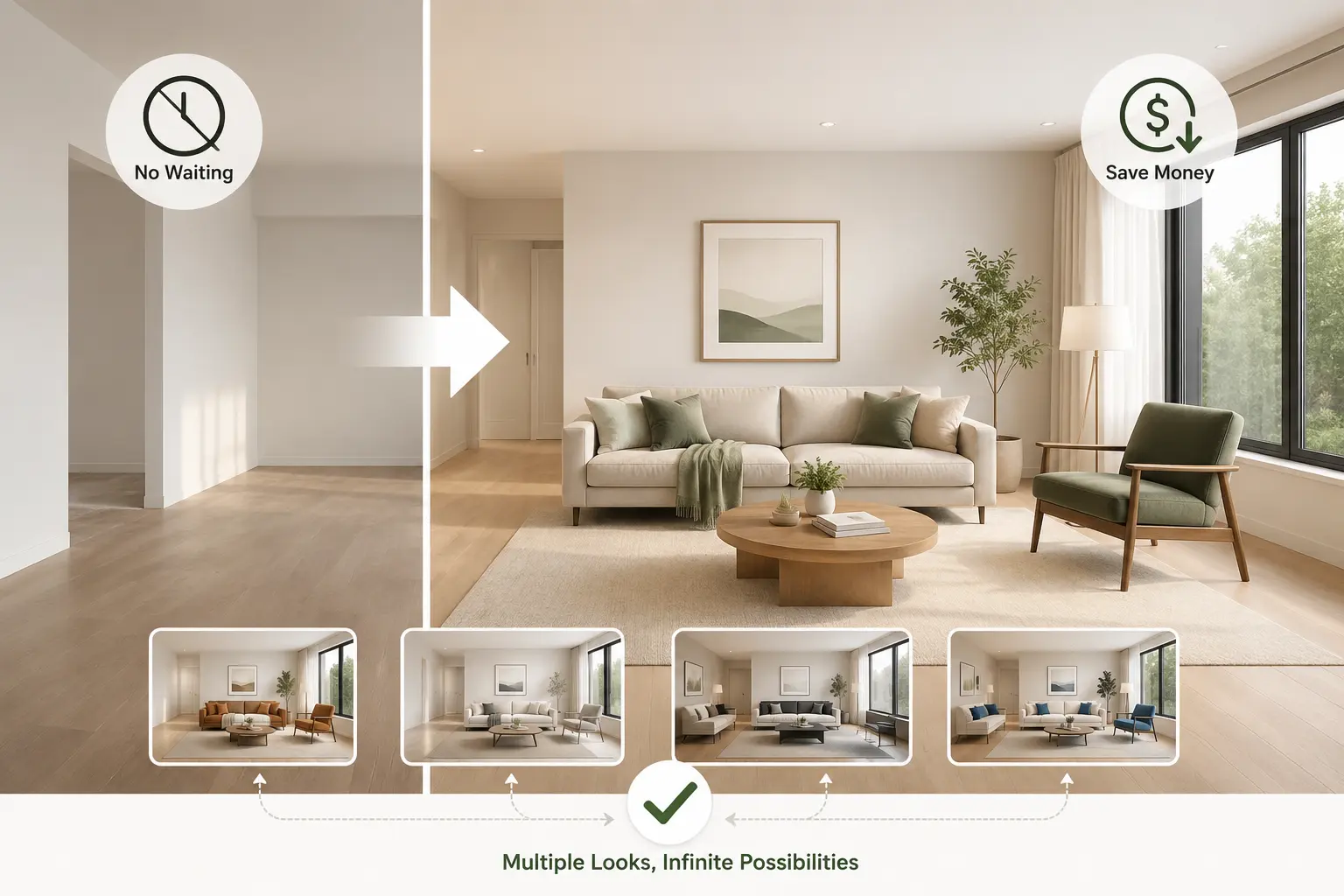 Spend Less Time Staging and More Time Creating