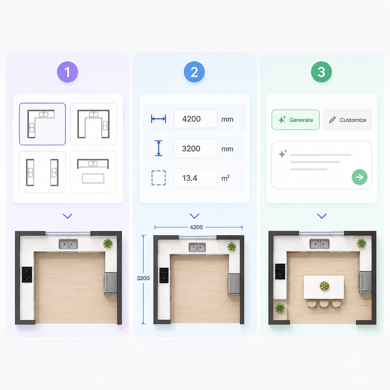 How to Create a Kitchen Floor Plan