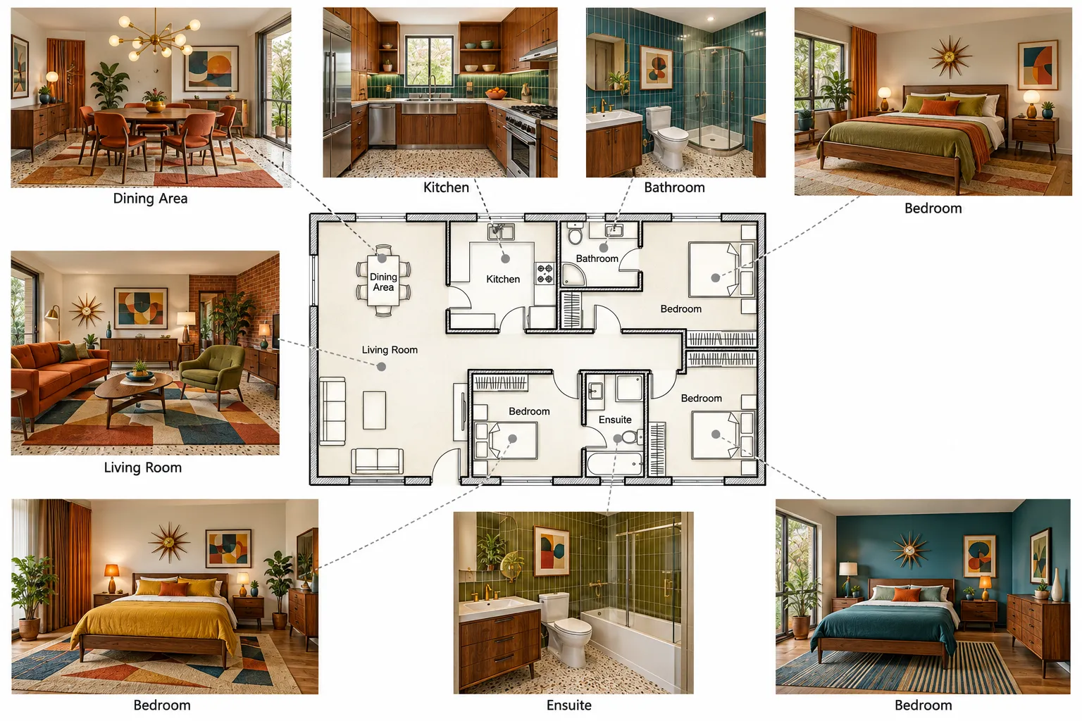 Mid-Century Style House