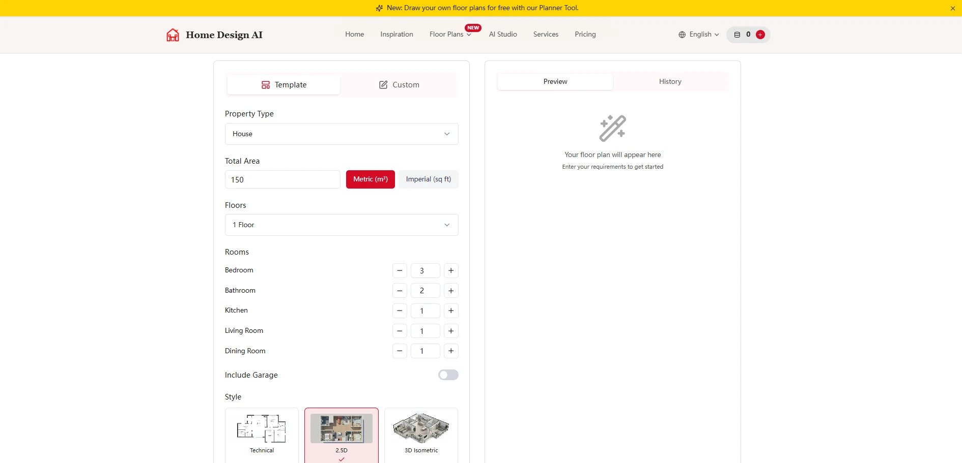 House Design AI Playground