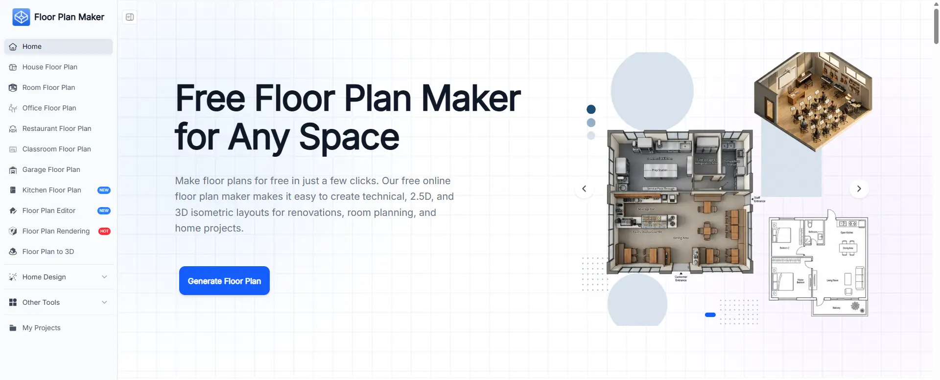 floorplanmaker homepage